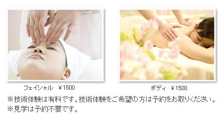 ミスパリ生たちのエステ技術を体験!